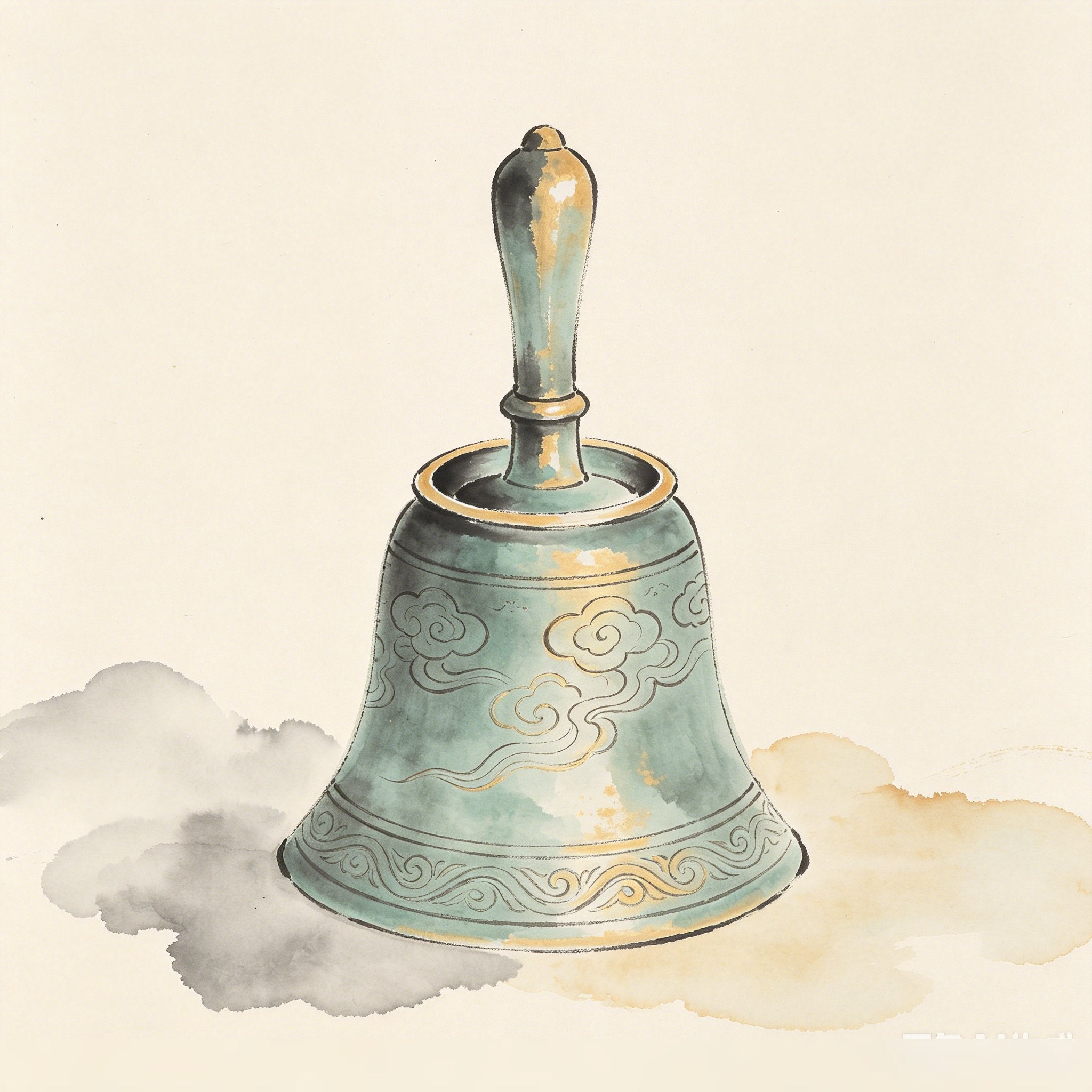 流金火鈴 Golden Fire Bell — Taoist exorcism bell used in jiao purification ceremony