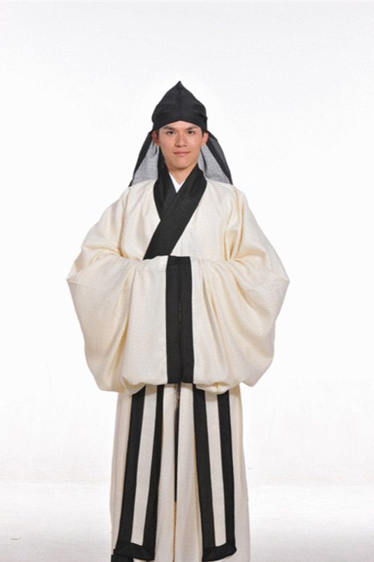Snow Headcloth 雪巾 — white Taoist ritual headwrap worn during winter ceremonies and mourning rites