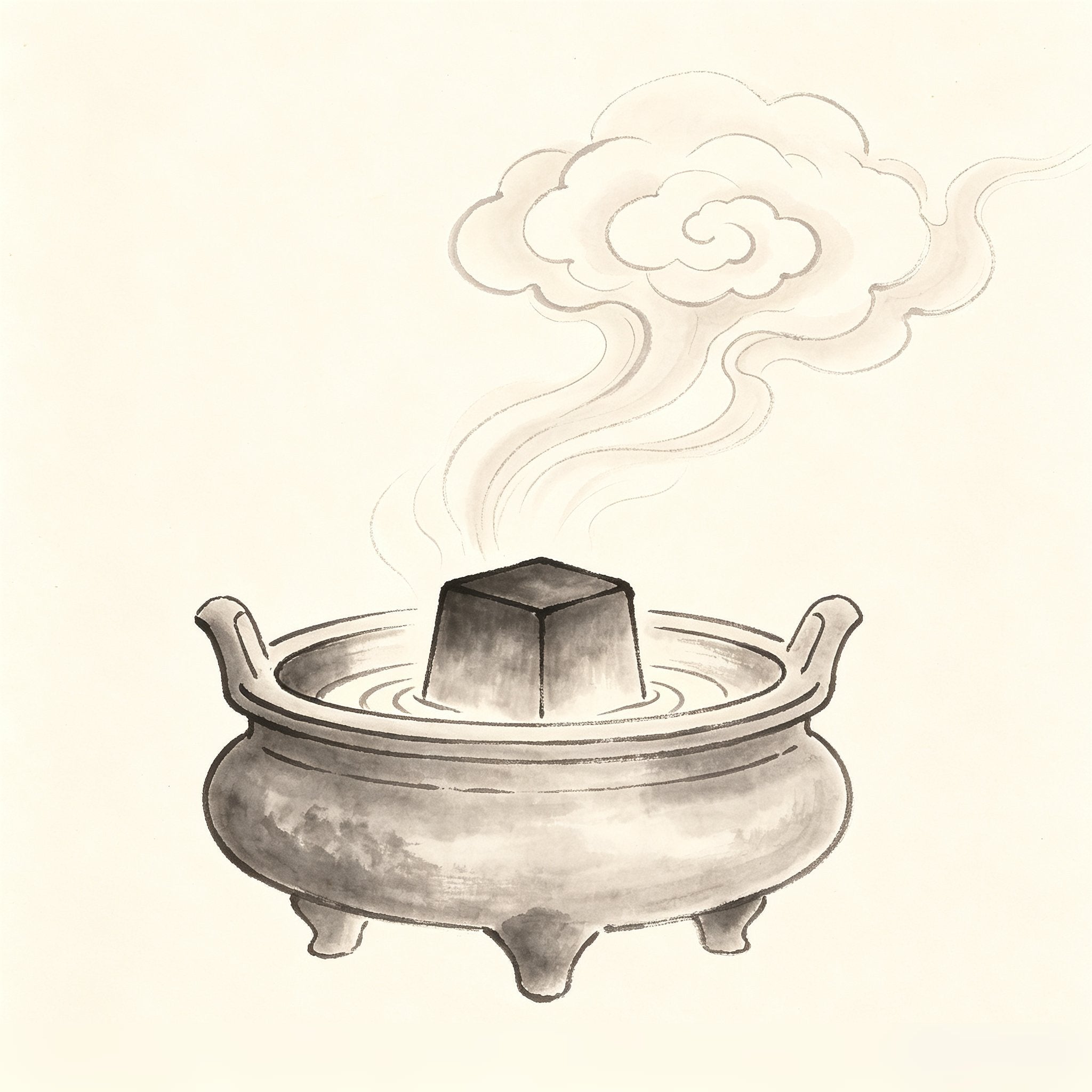 信灵香 Spirit-Communicating Incense used in Taoist jiao ritual