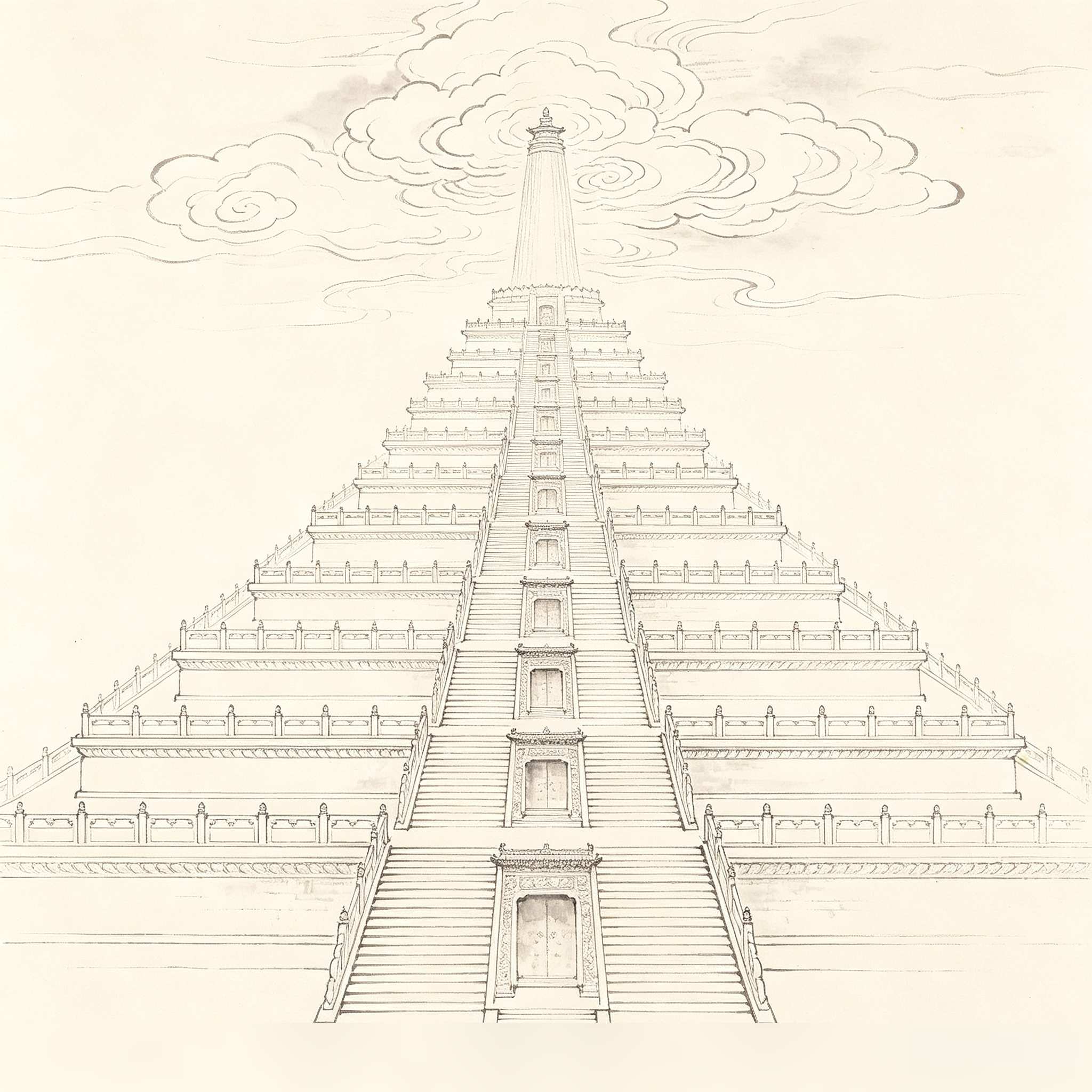 三十会真坛 Thirty-Assembly Perfected Altar — the highest Taoist ritual platform invoking all perfected beings across thirty heavens