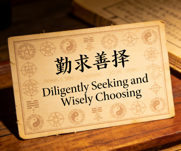 Diligently Seeking and Wisely Choosing