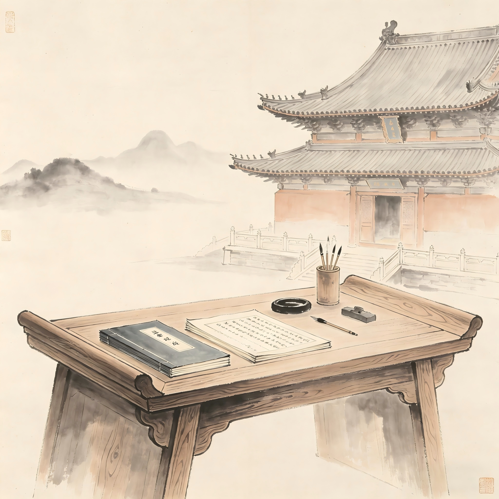 Taoist registration ledgers and name records in traditional style