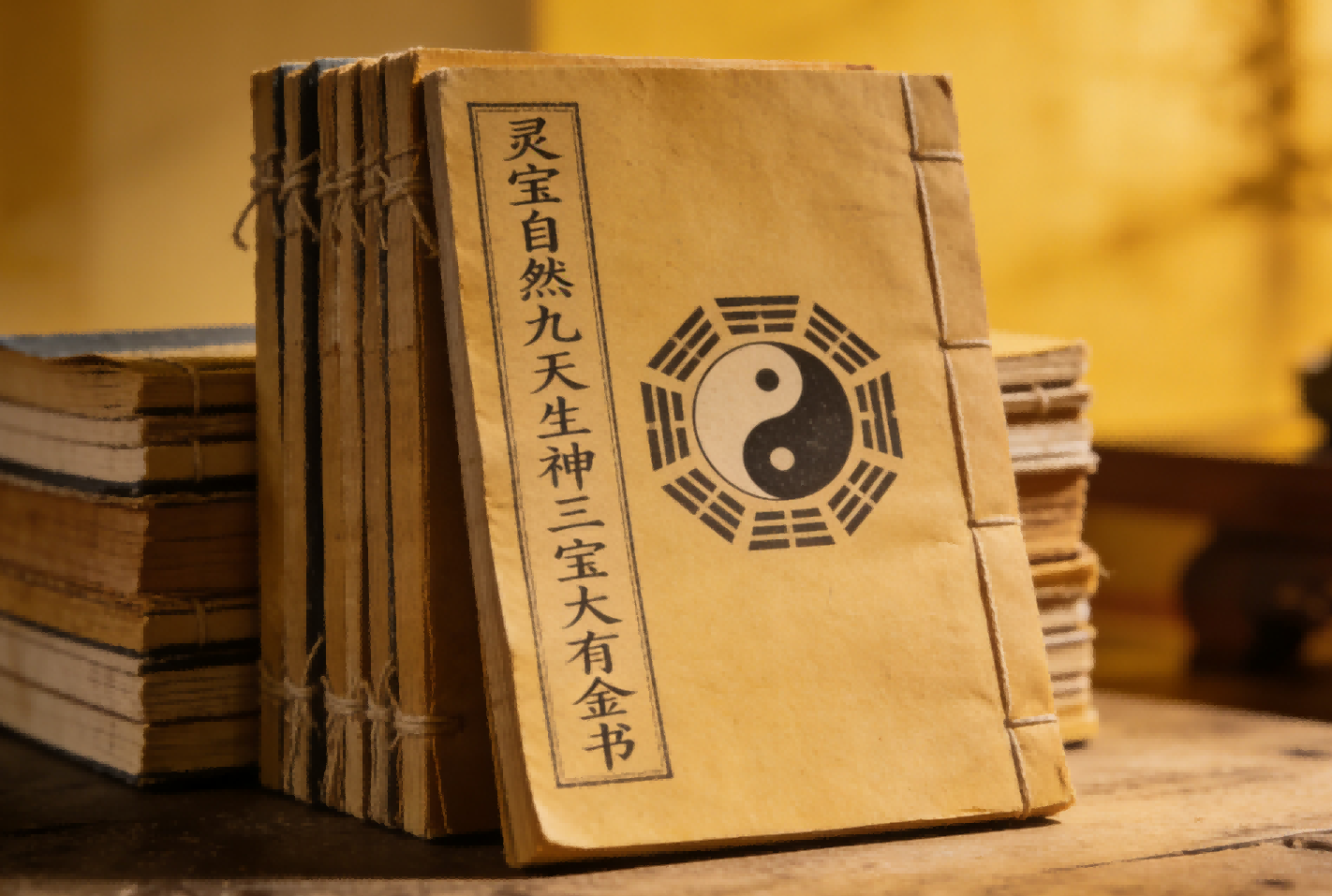 Lingbao Ziran Jiutian Shengshen Sanbao Dayou Jinshu 灵宝自然九天生神三宝大有金书