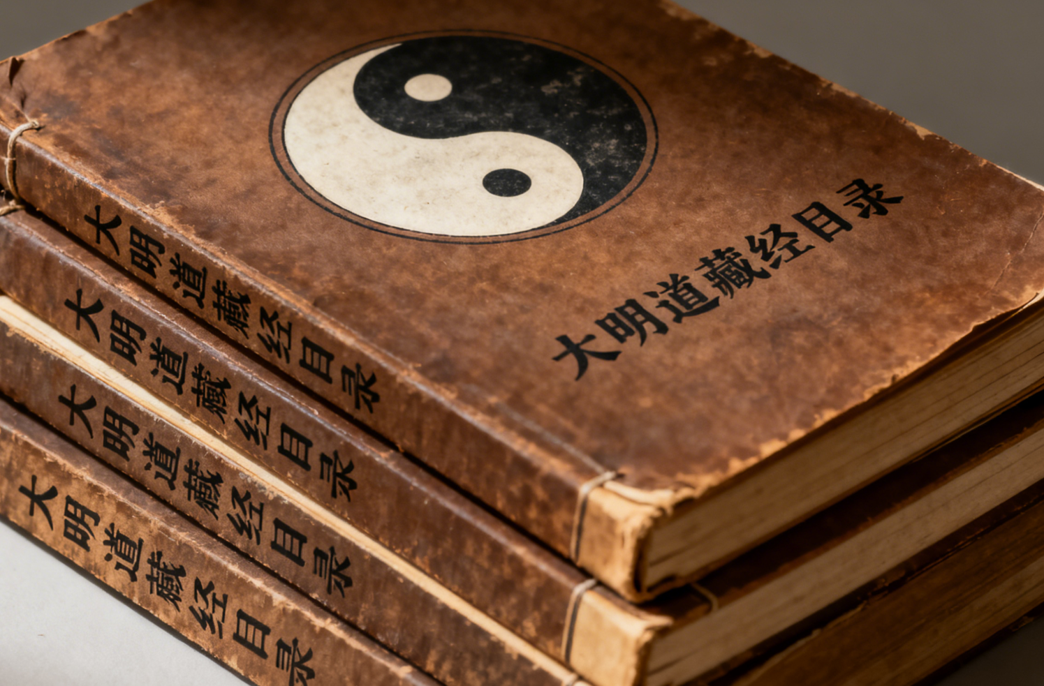 The Taoist Canon Catalog of Taoist scriptures 大明道藏经目录