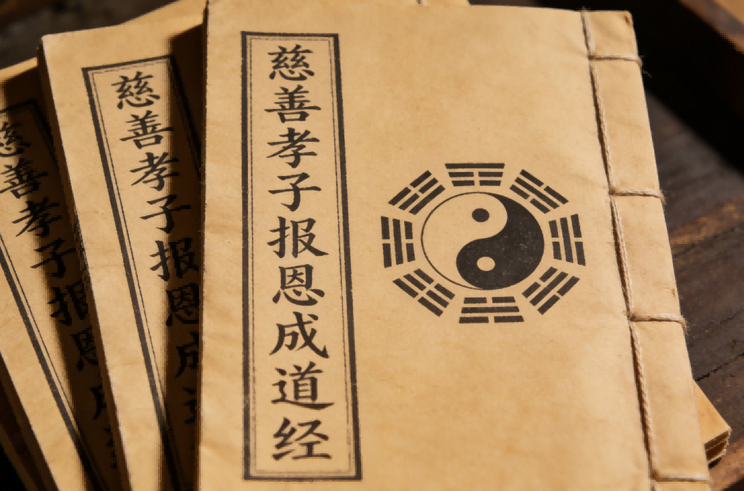 The Ci Shan Xiao Zi Bao En Cheng Dao Jing 慈善孝子报恩成道经