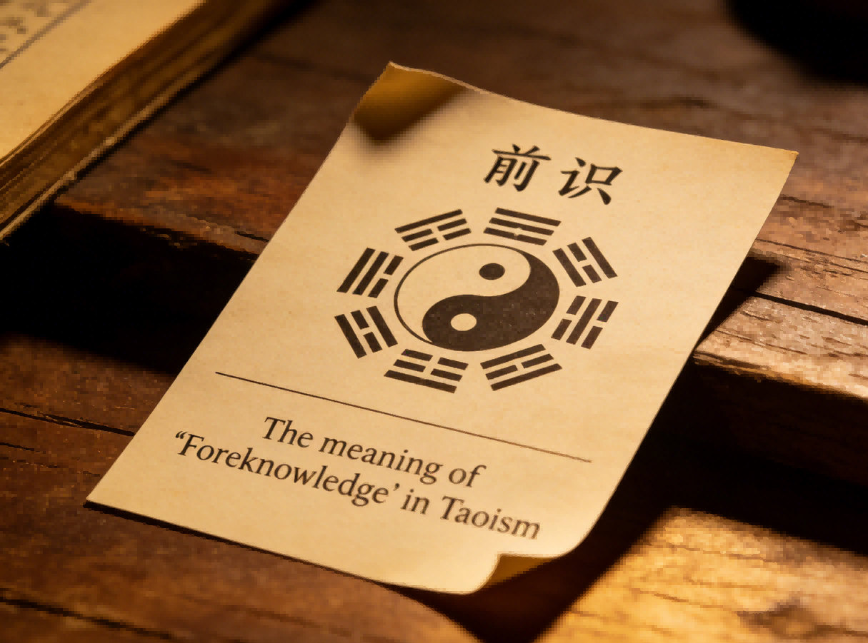 The meaning of Foreknowledge in Taoism 什么是五渐门