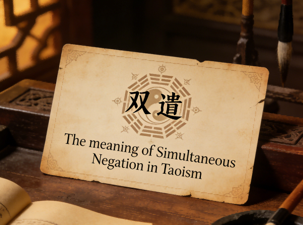 The meaning of Simultaneous Negation in Taoism