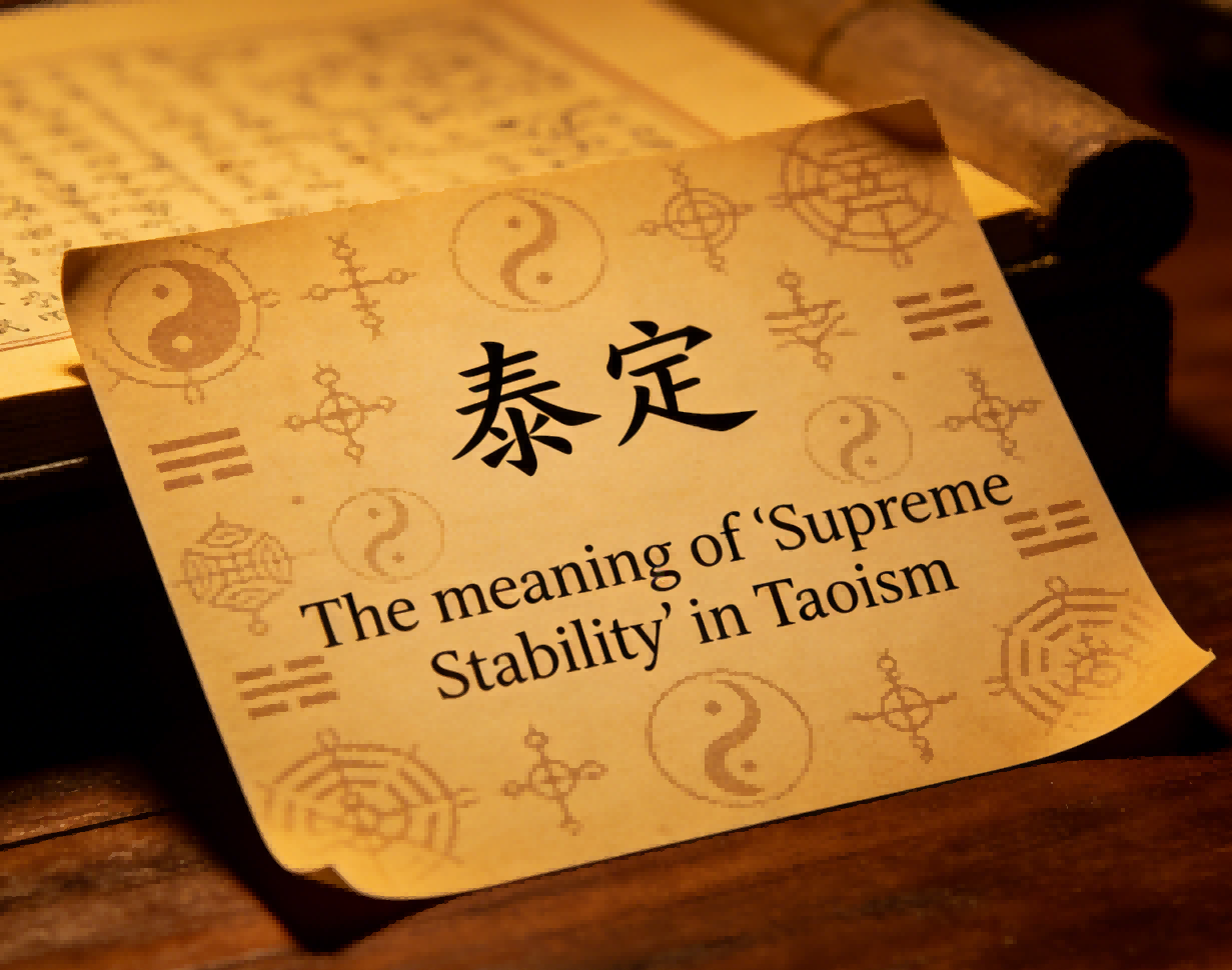 The meaning of Supreme Stability in Taoism 什么是五渐门