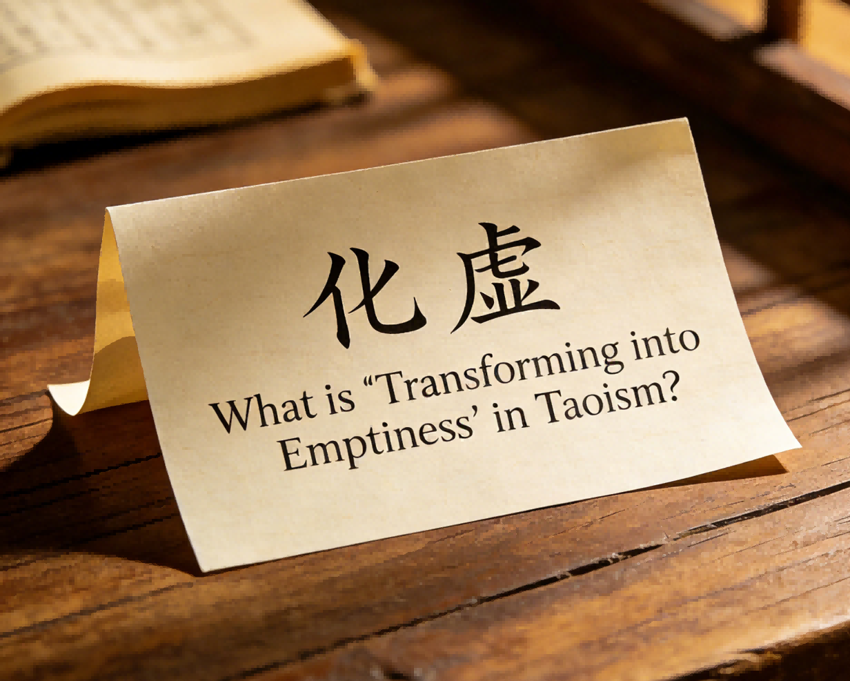 What is Transforming into Emptiness in Taoism 什么是化虚
