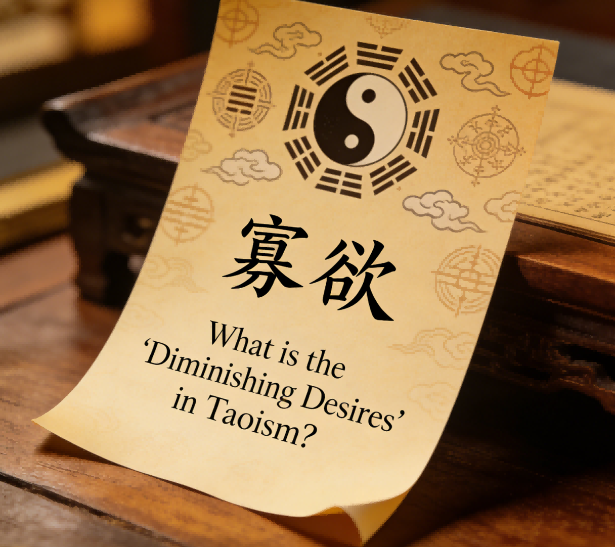 What is the Diminishing Desiresin Taoism