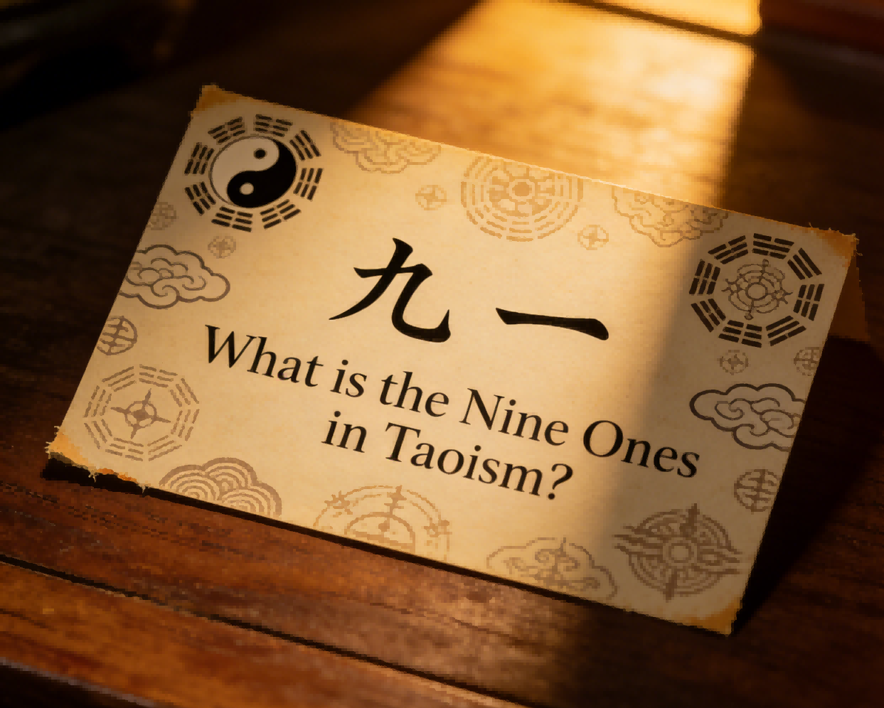 What is the Nine Ones in Taoism