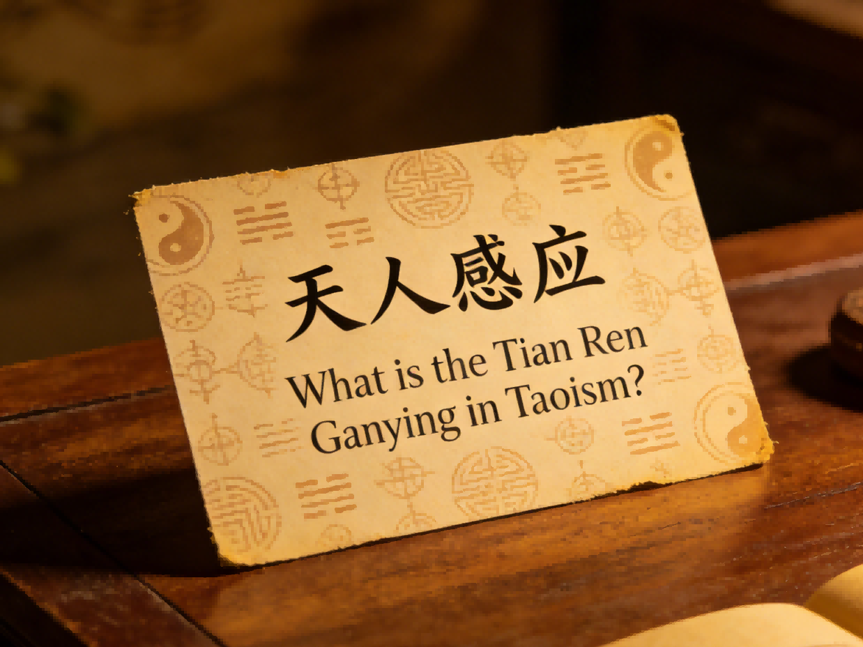 What is the Tian Ren Ganying in Taoism