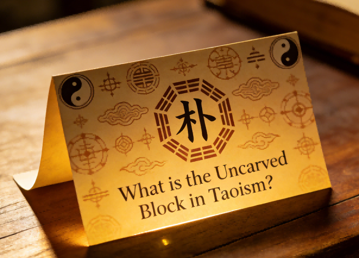 What is the Uncarved Block in Taoism