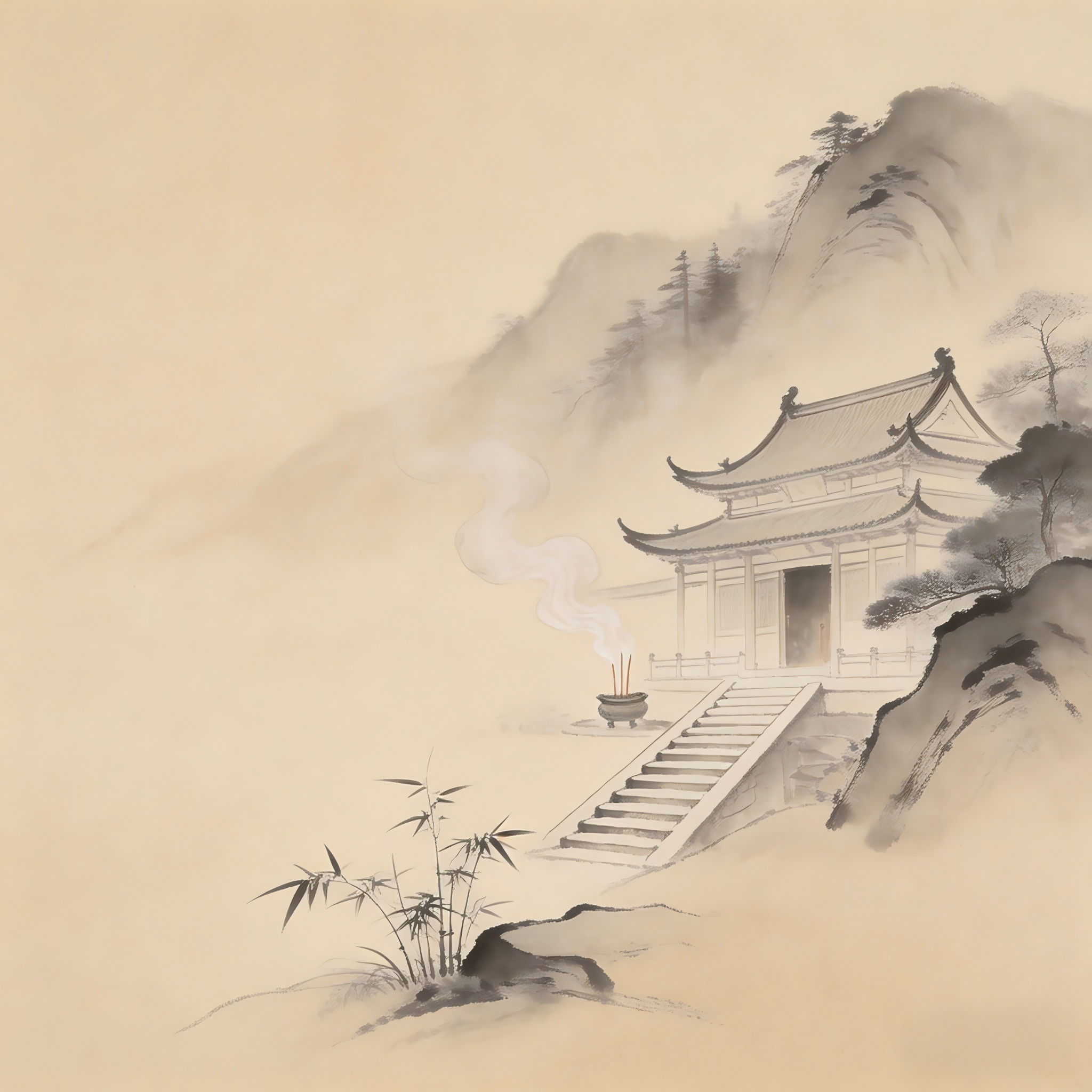Lay Practitioner in traditional Taoist temple context