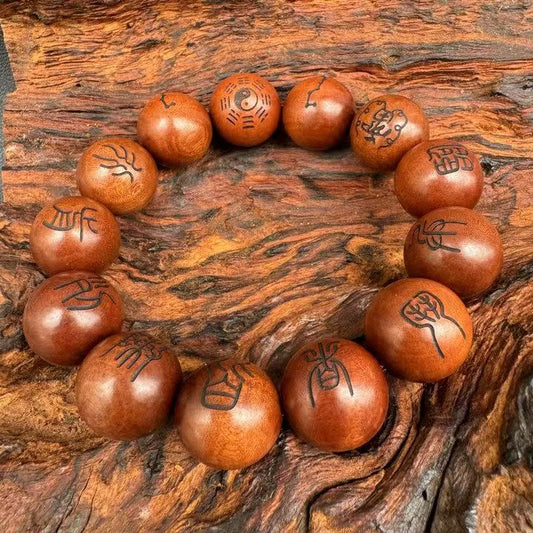 Bracelet de méditation taoïste Tai Chi Bagua Grande Ourse