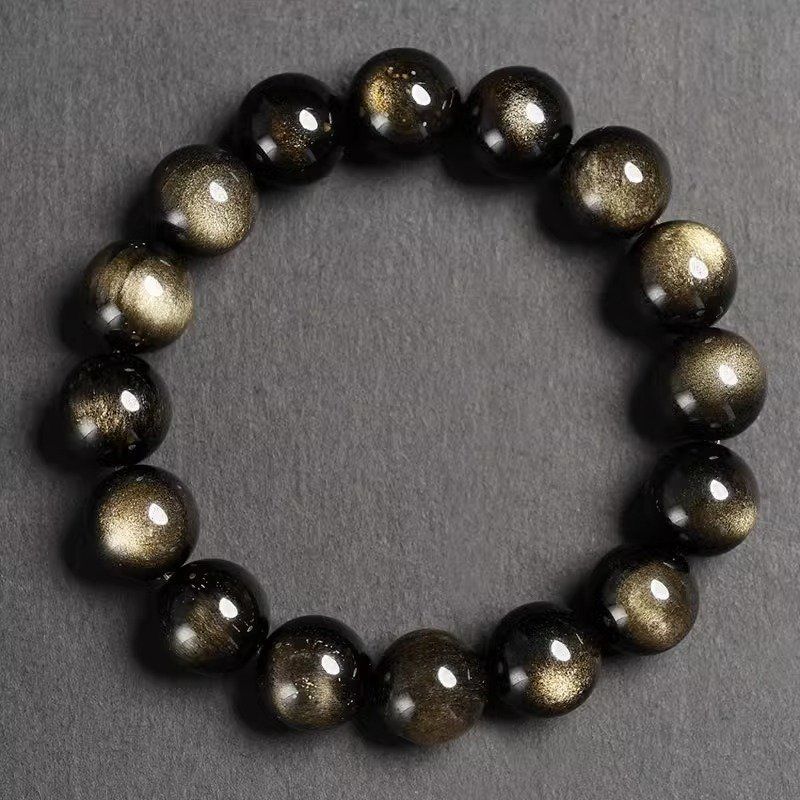 Gold Obsidian High-Energy Field Protective Bracelet