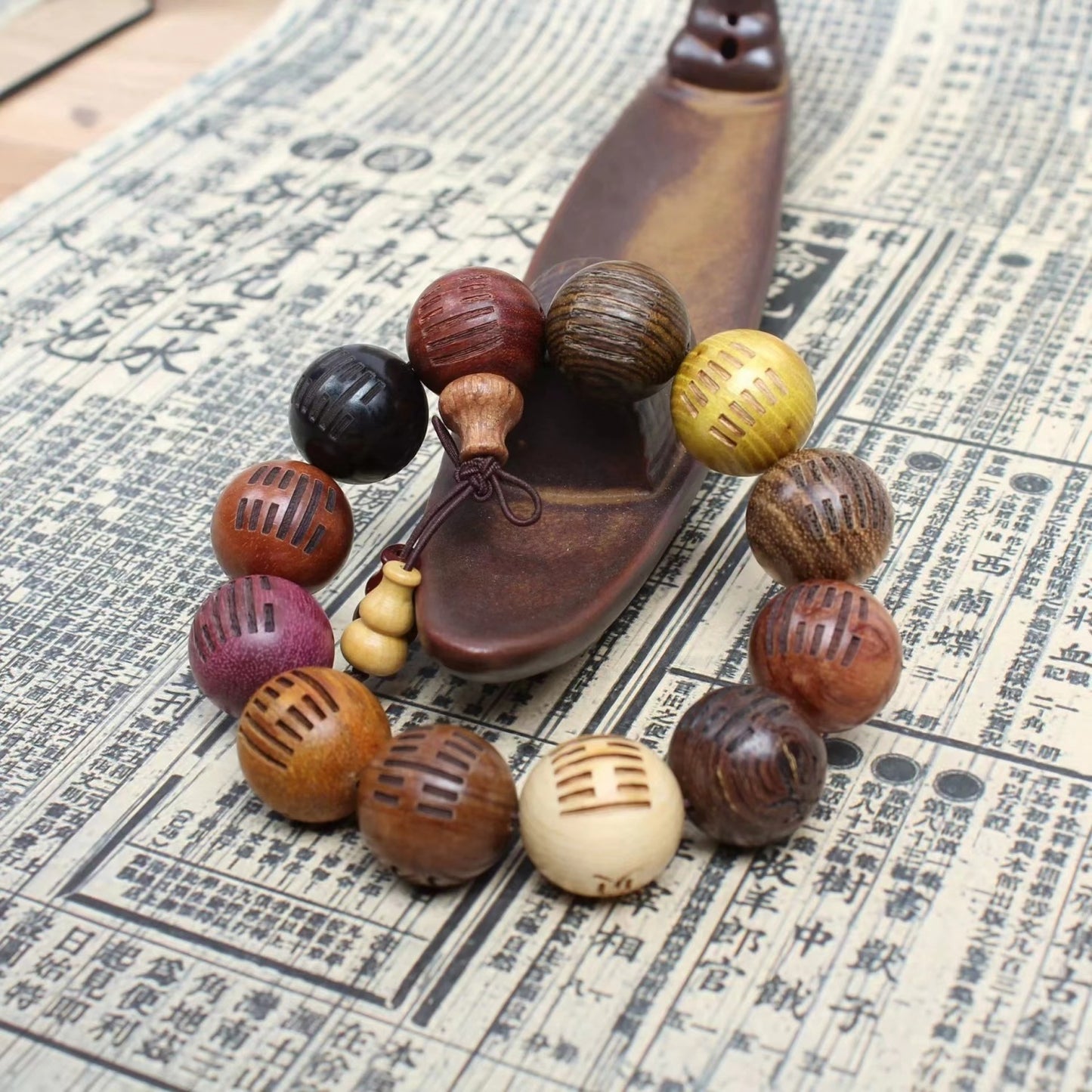 Daoist I Ching Eight Trigrams Bracelet