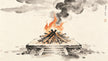 Yin Liao 禋燎 — Zhou dynasty burnt offering sacrifice with ascending smoke to Heaven
