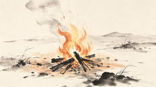 Yao Huo 耀火 — ancient Chinese purifying fire rite to avert evil and cleanse inauspicious influences