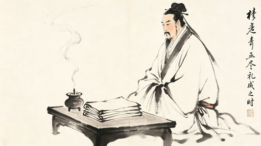 Dan Ji 禫祭 — Zhou dynasty mourning completion sacrifice removing mourning garments at 27th month