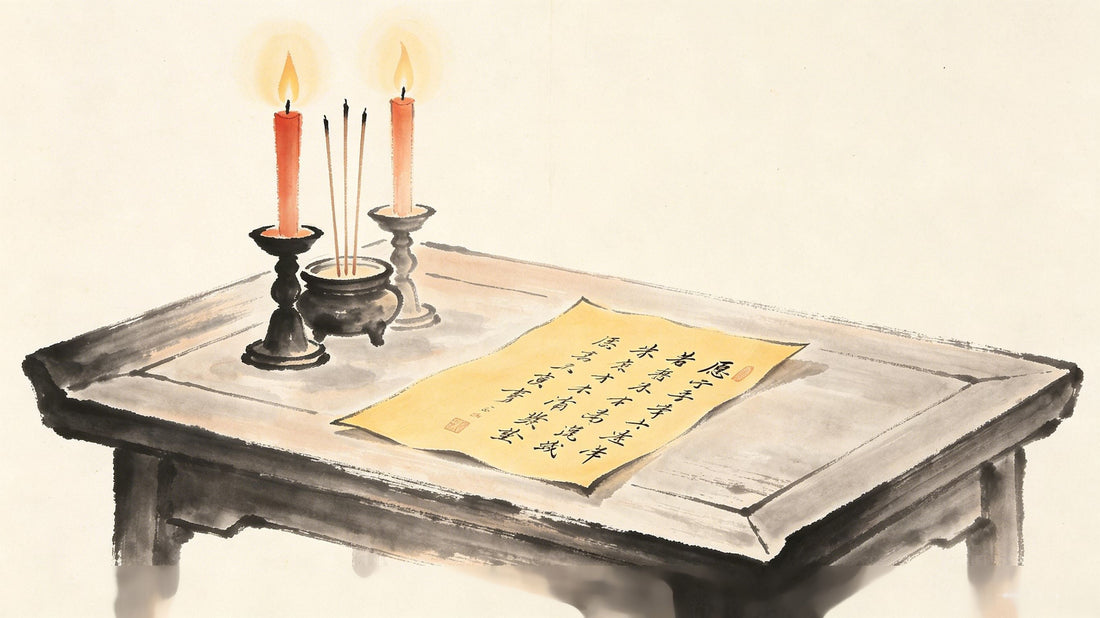 Shi Yuan 十愿 — ten ritual vows in Lingbao Taoist jiao ceremony for universal salvation