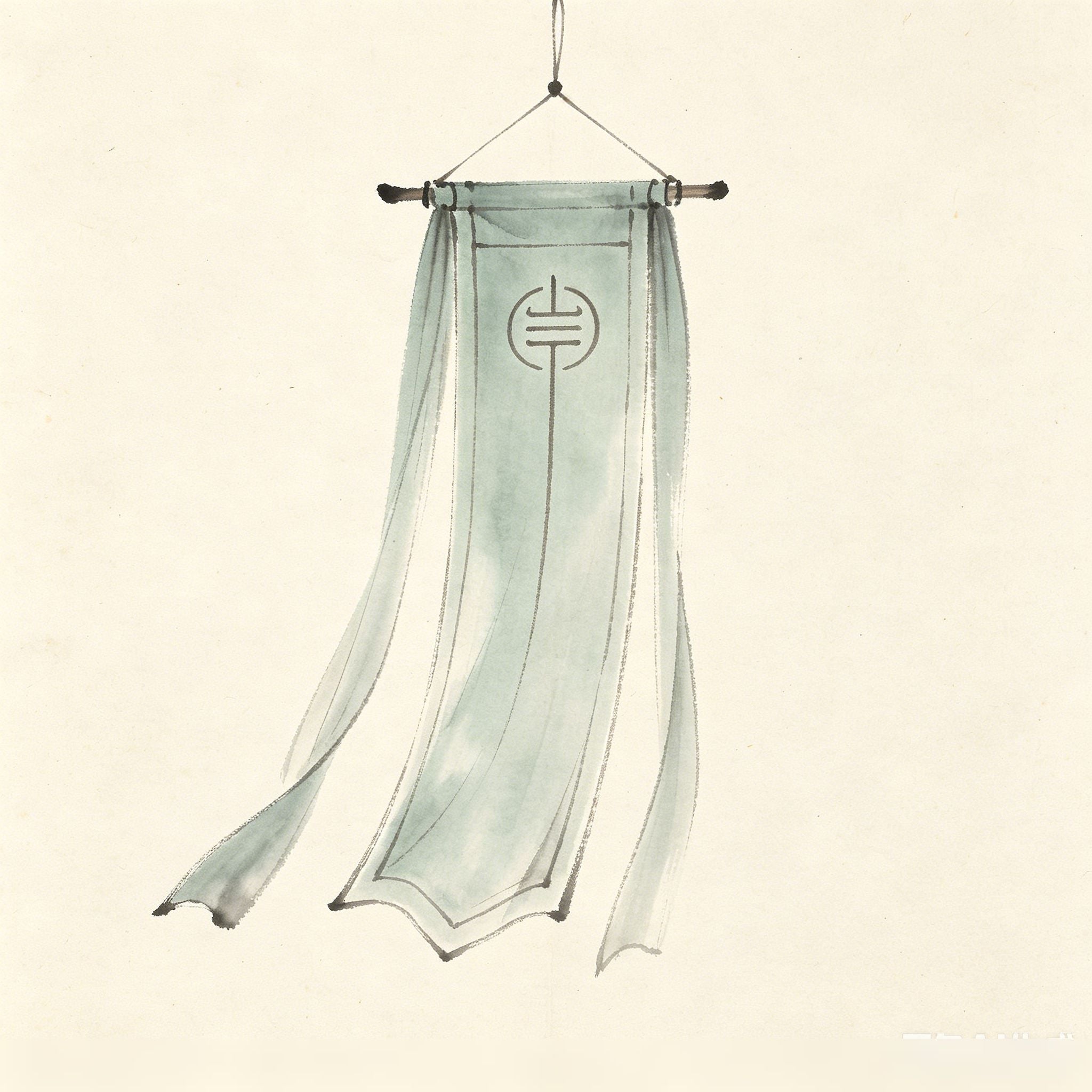 Ling Fan: The Banner That Guides Celestial Beings to the Altar — 灵幡