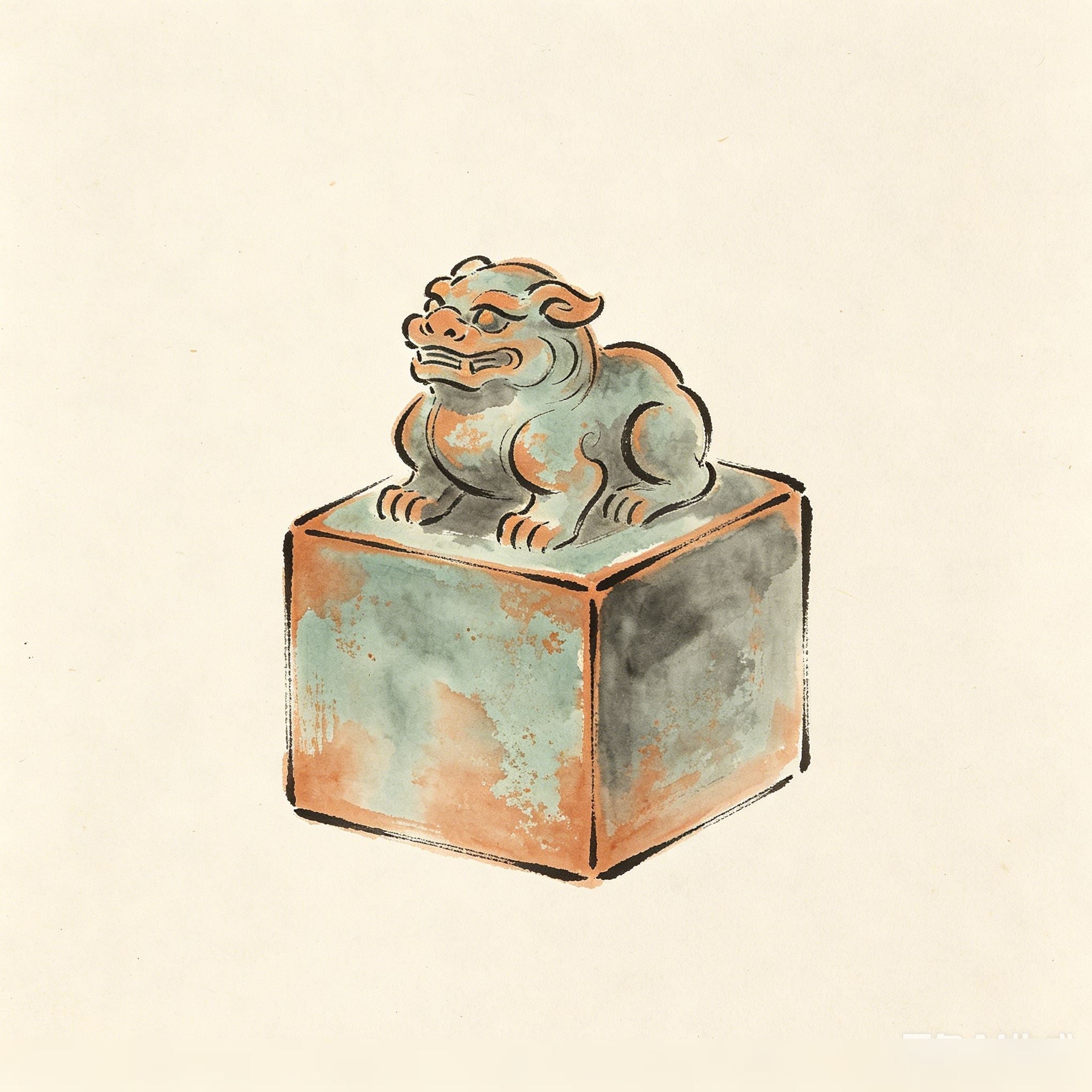 法印 Fa Yin — Taoist ritual seal used to authenticate talismans and celestial documents in Zhengyi practice