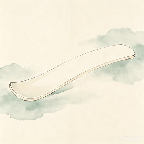 笏 Hu — Taoist ritual tablet held before the chest during formal celestial address