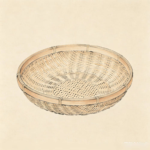 筛 Shai — Taoist ritual sieve used to purify grain offerings before jiao ceremony