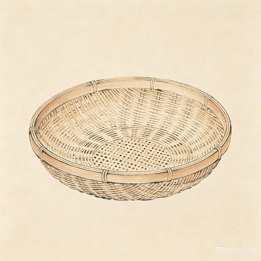 筛 Shai — Taoist ritual sieve used to purify grain offerings before jiao ceremony