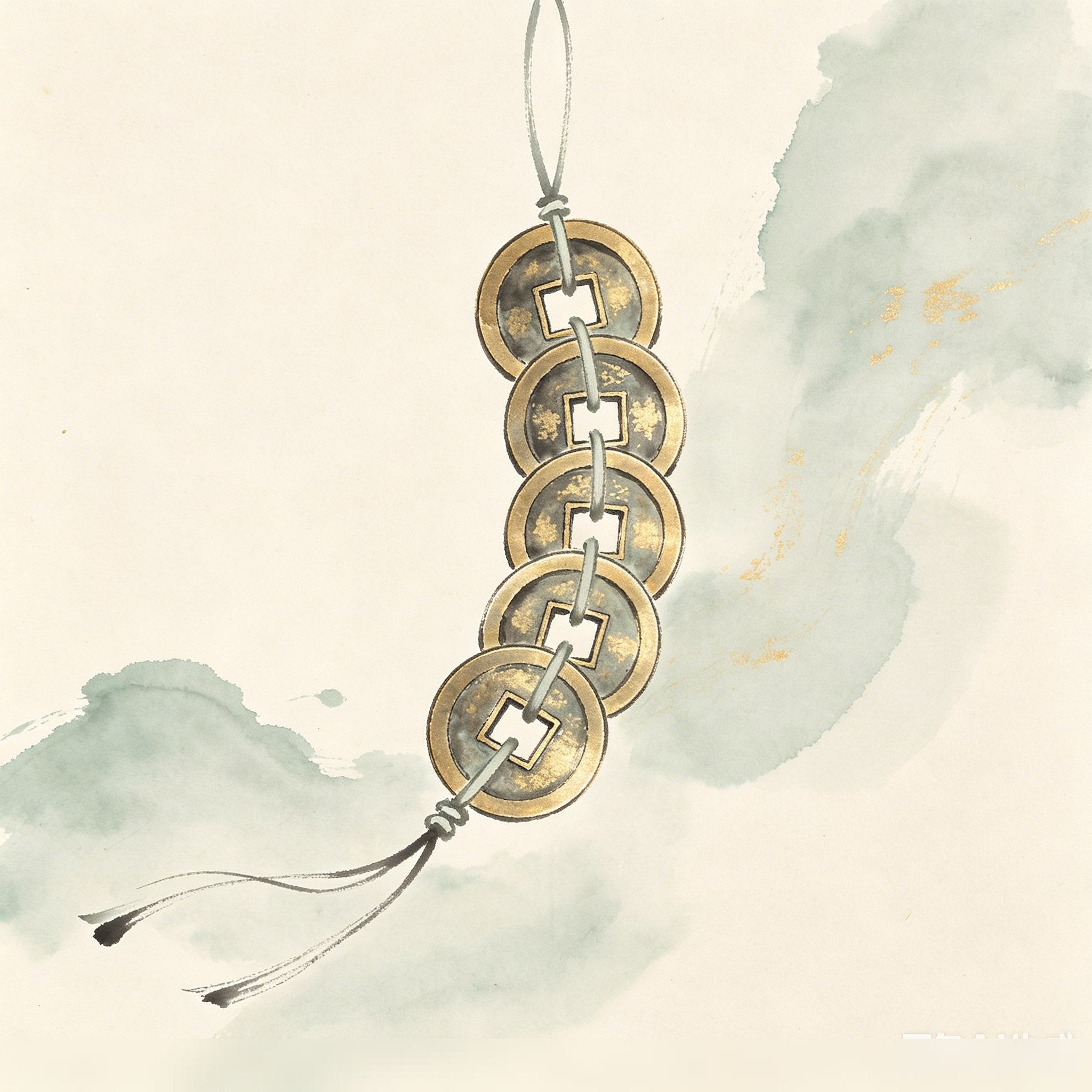镇钱 Zhen Qian — imitation coins and spirit money used in Taoist jiao ritual offerings for the deceased