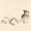 镇信 Zhen Xin — the complete set of token offerings arranged for a Taoist jiao ceremony