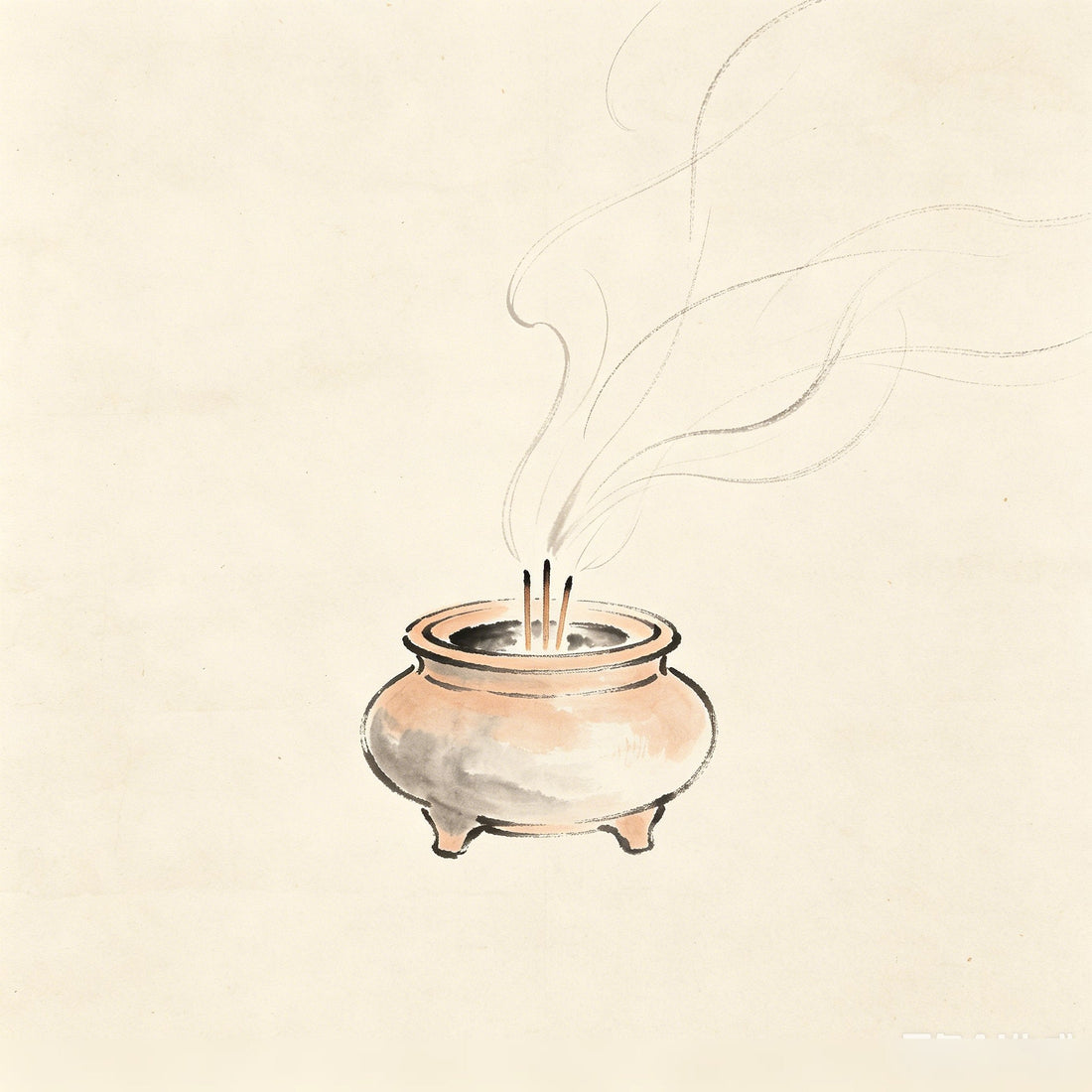 镇十方香华 — Taoist priest presenting incense and flowers to the Ten Directions in a jiao ceremony