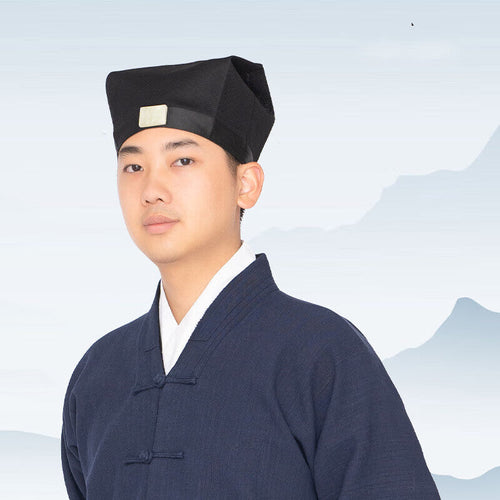 Flat Crown 平冠 — Taoist simple ceremonial headgear for daily ritual
