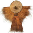 雨笠 Rain Bamboo Hat — lacquered bamboo waterproof hat worn by Taoist priests during outdoor ceremonies