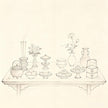 十献 Taoist ten offerings ritual altar arrangement