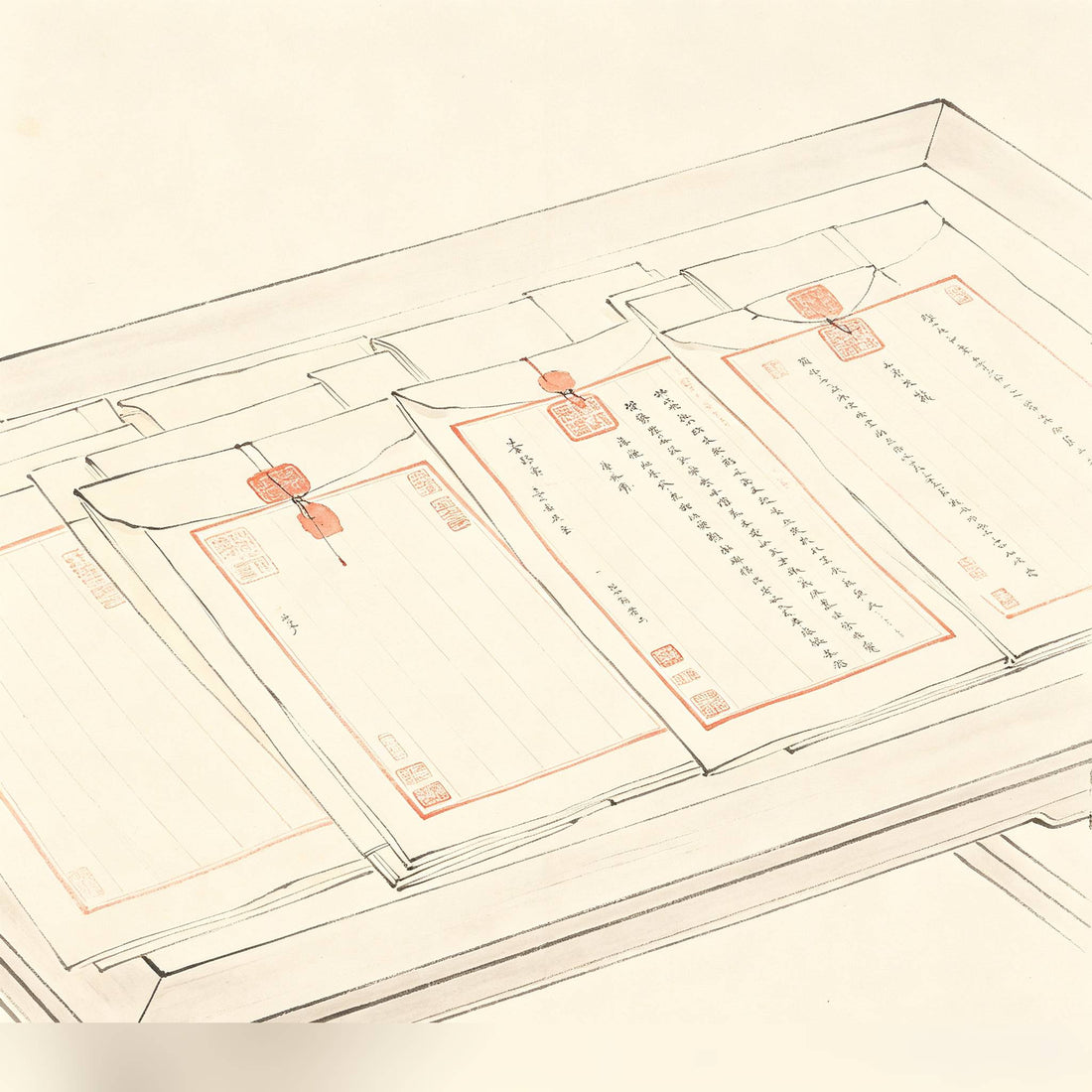 关牒 Guān Dié — Taoist official notification document used in jiao ritual to address celestial departments