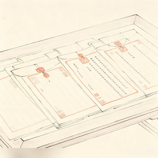 关牒 Guān Dié — Taoist official notification document used in jiao ritual to address celestial departments