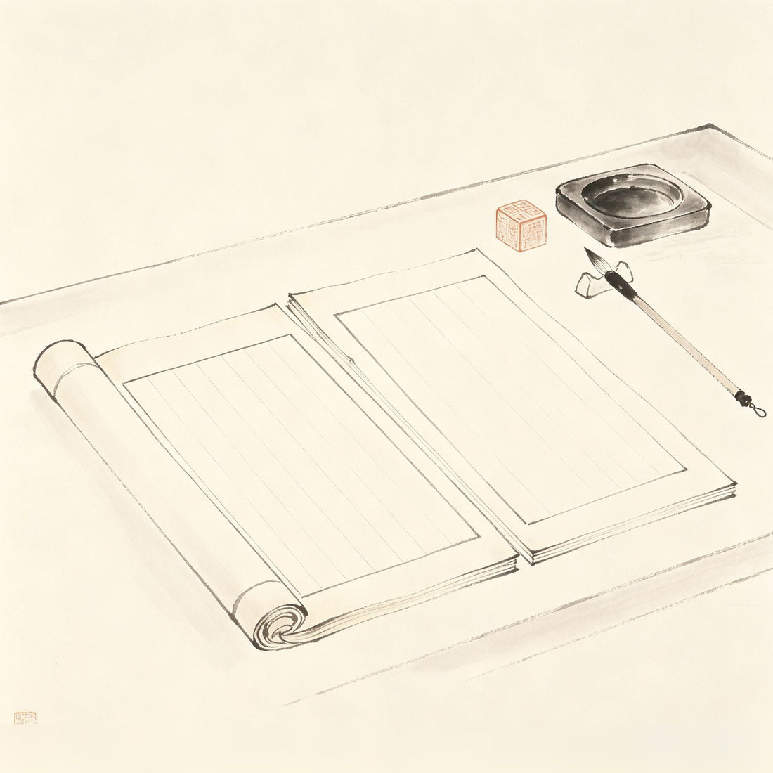 表申 Biǎo Shēn — Taoist dual-format memorial document submitted to celestial court during jiao ceremonies