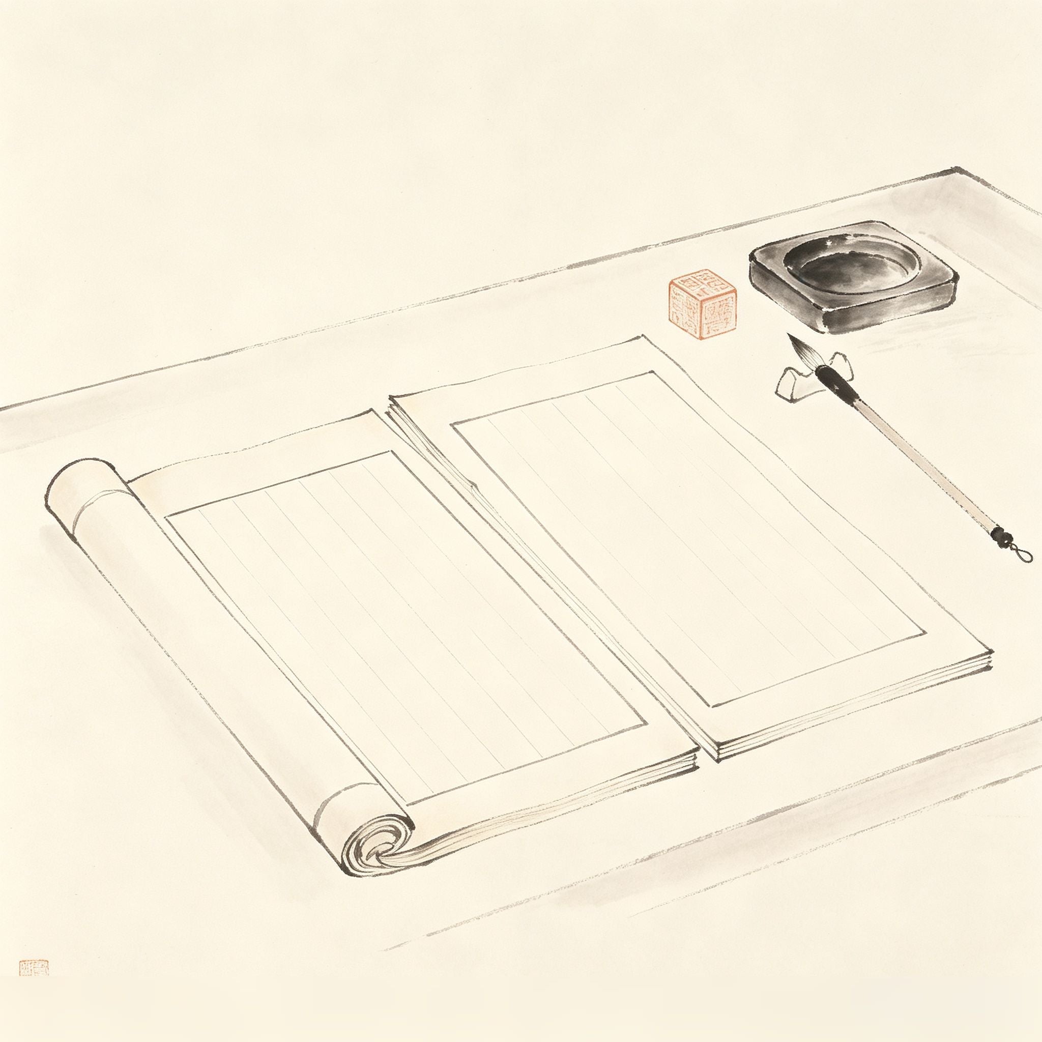 表申 Biǎo Shēn — Taoist dual-format memorial document submitted to celestial court during jiao ceremonies