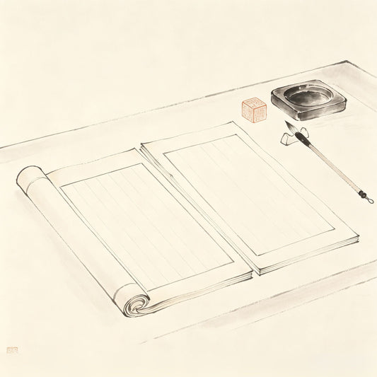 表申 Biǎo Shēn — Taoist dual-format memorial document submitted to celestial court during jiao ceremonies