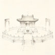 Zhong Tan (中坛) — the central altar tier in a Taoist ritual setting