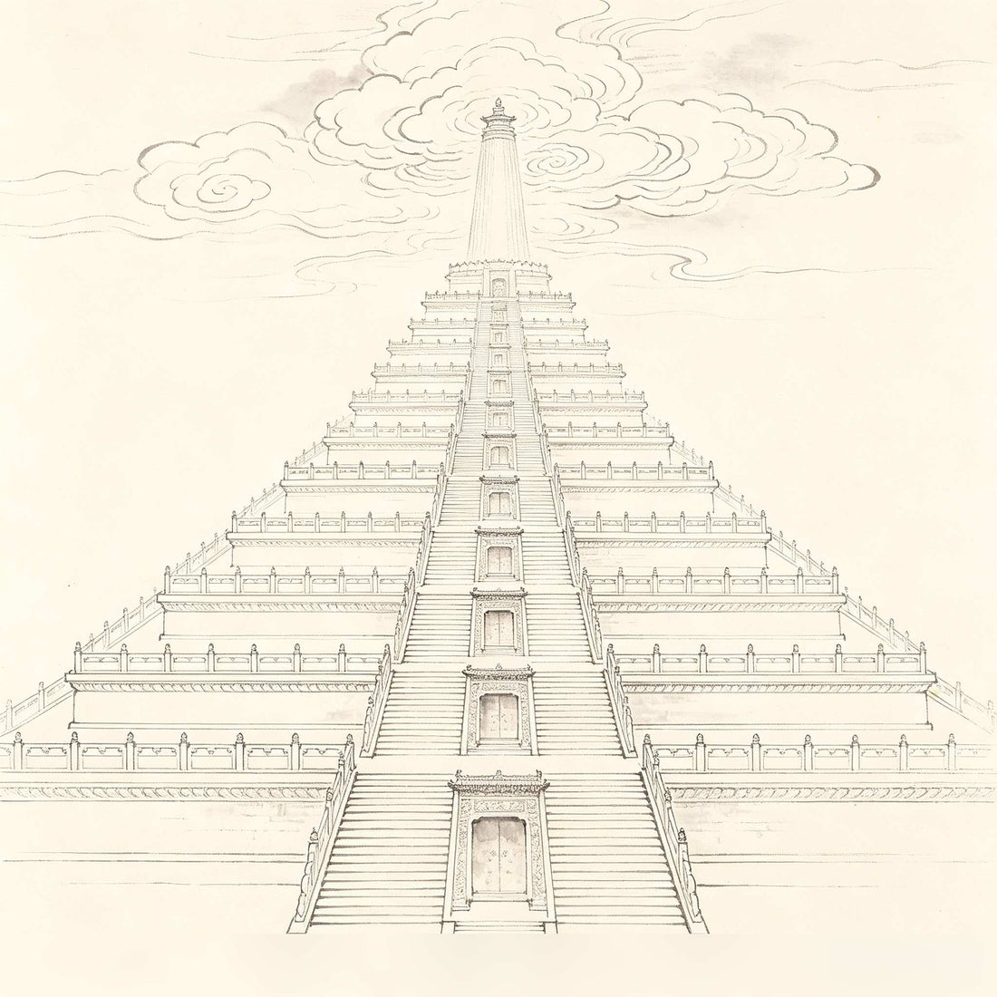 三十会真坛 Thirty-Assembly Perfected Altar — the highest Taoist ritual platform invoking all perfected beings across thirty heavens