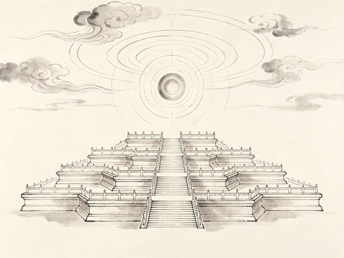 Heaven Altar (天坛) — round Taoist celestial platform for highest deity invocation