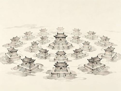 Assembly of Perfected Altar 会真坛 — ceremonial platform for convening the full celestial assembly in Taoist ritual