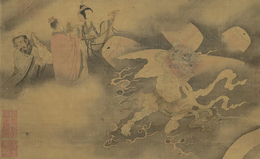 Lei Ting Fan Hao Zhou – Taoist Thunder Incantation ritual illustration