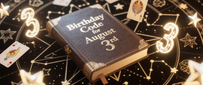 Birthday Code for August 3rd