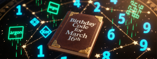 Birthday Code for March 16th