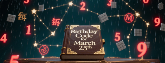 Birthday Code for March 25th