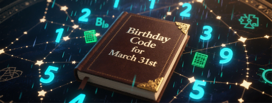 Birthday Code for March 31st